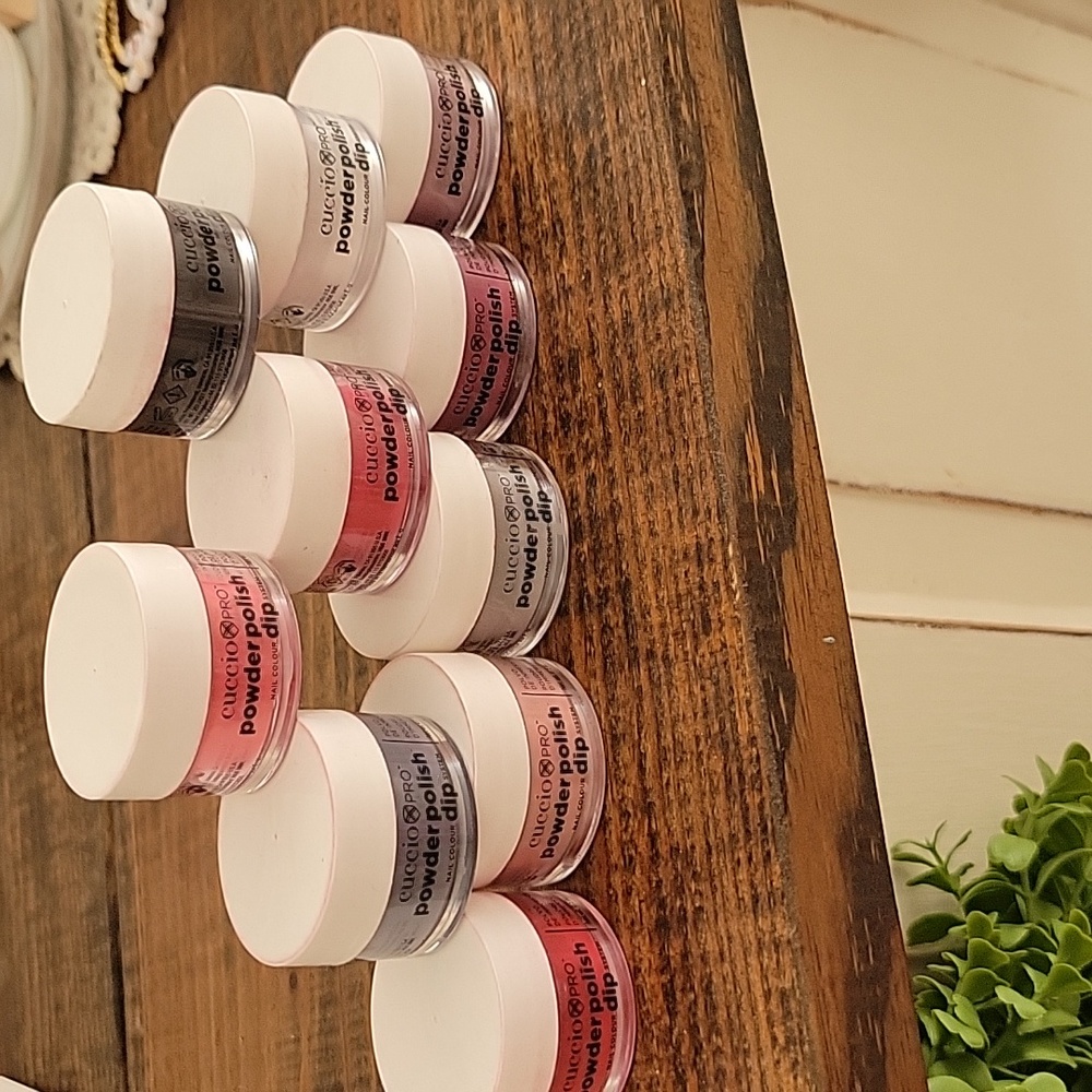 Lot of 10 Cuccio Dip Powders